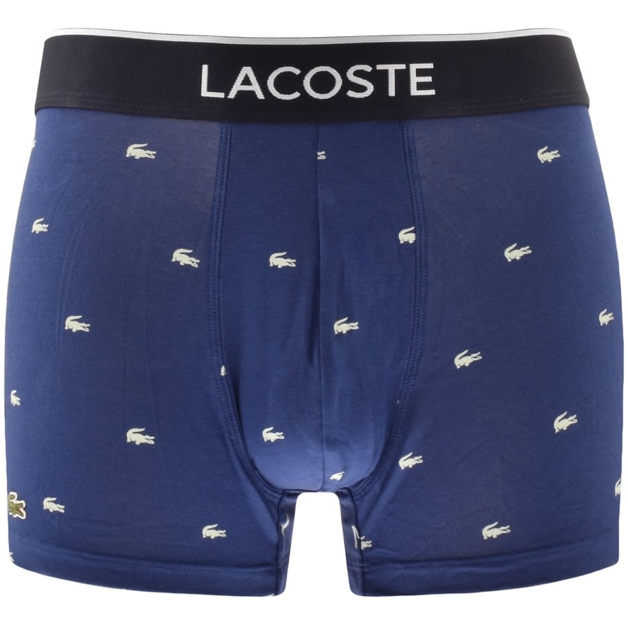 Alternative Image for ProductLacoste Underwear Triple Pack Boxer Trunks Blue3