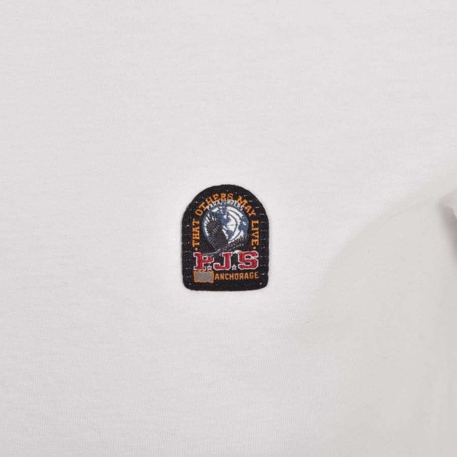 Alternative Image for ProductParajumpers Patch T Shirt White3