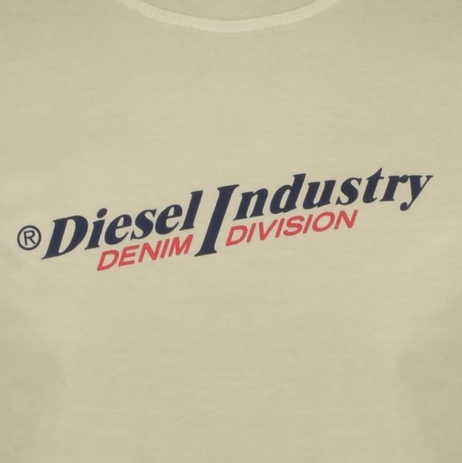 Alternative Image for ProductDiesel Long Sleeve T Shirt Beige3