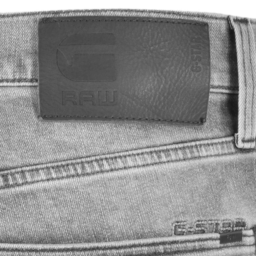 Alternative Image for ProductG Star Raw 3301 Slim Fit Jeans Light Wash Grey3
