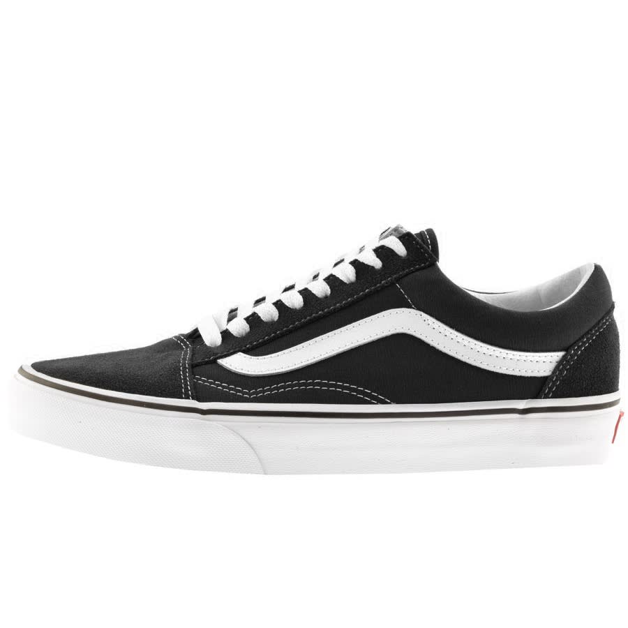 Vans Old Skool Canvas Trainers Black | Mainline Menswear