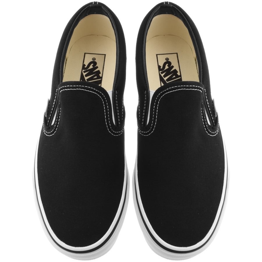 Alternative Image for ProductVans Classic Slip On Trainers Black3