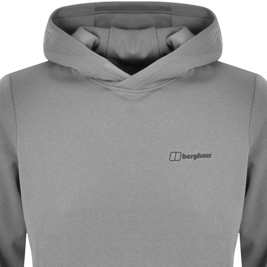 Alternative Image for ProductBerghaus Cullain Logo Hoodie Grey2