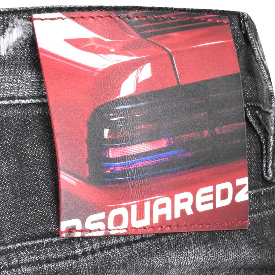 Alternative Image for ProductDSQUARED2 Marine Denim Shorts Black3