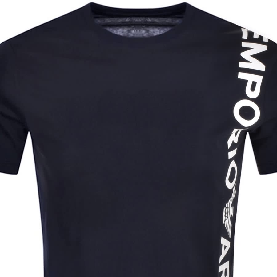 Alternative Image for ProductEmporio Armani Lounge Crew Neck T Shirt Navy2
