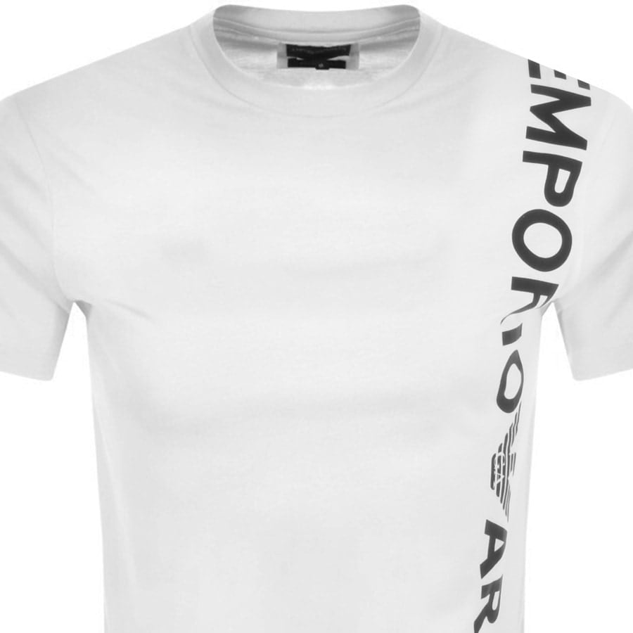 Alternative Image for ProductEmporio Armani Lounge Crew Neck T Shirt White2