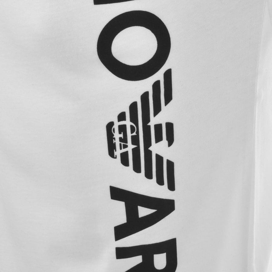 Alternative Image for ProductEmporio Armani Lounge Crew Neck T Shirt White3