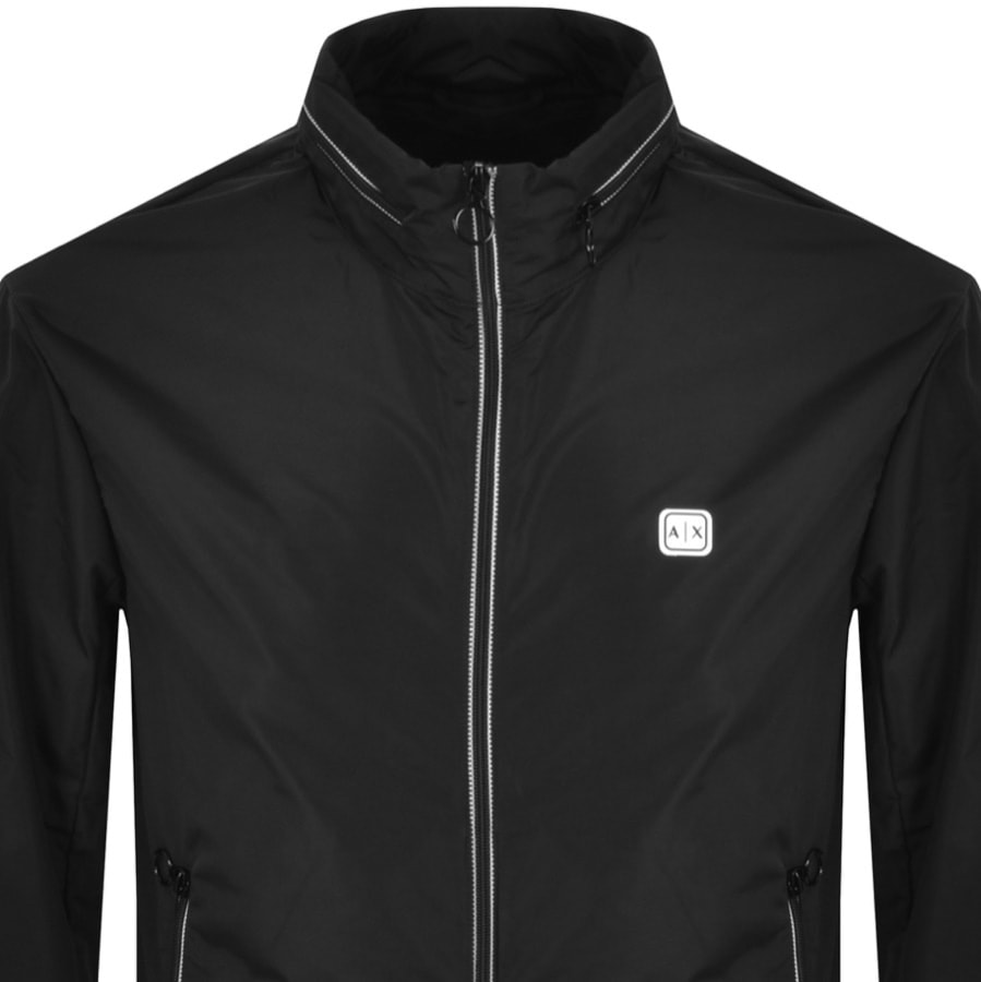 Alternative Image for ProductArmani Exchange Logo Jacket Black2