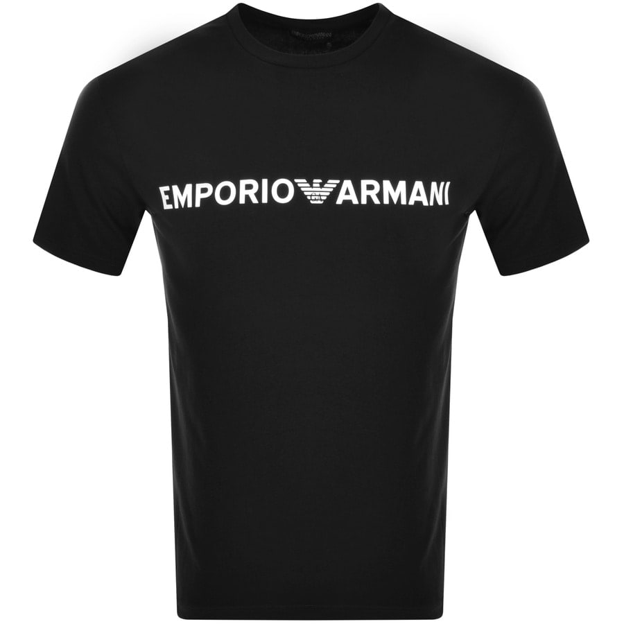 Alternative Image for ProductEmporio Armani Pyjama Loungwear Set Black2