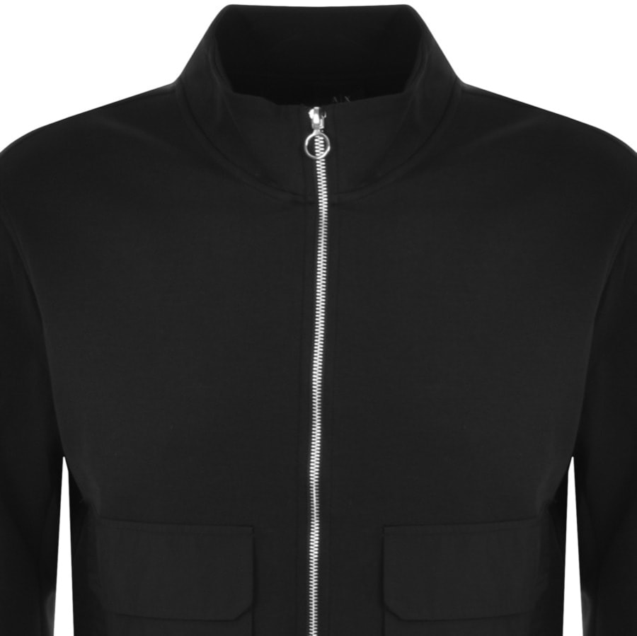 Alternative Image for ProductArmani Exchange Logo Sweatshirt Black2