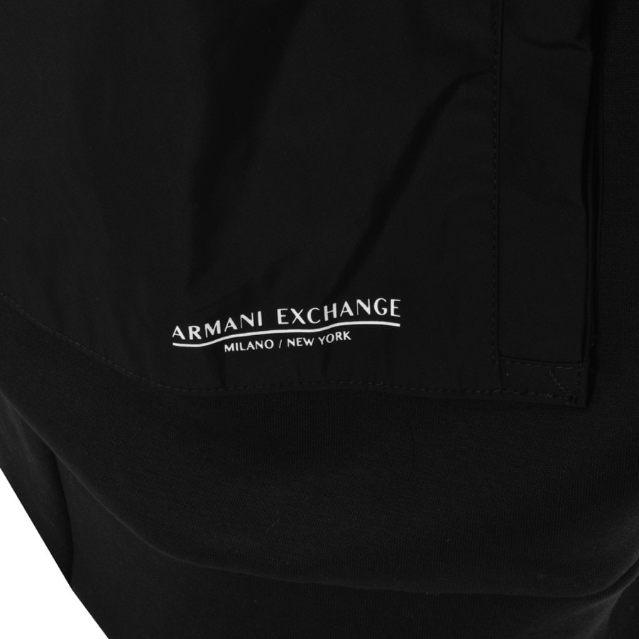 Alternative Image for ProductArmani Exchange Logo Sweatshirt Black3