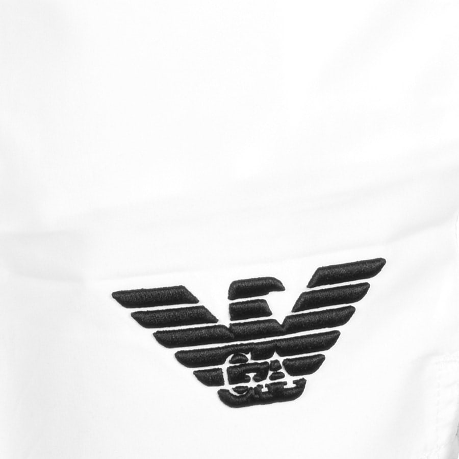 Alternative Image for ProductEmporio Armani Logo Swim Shorts White3