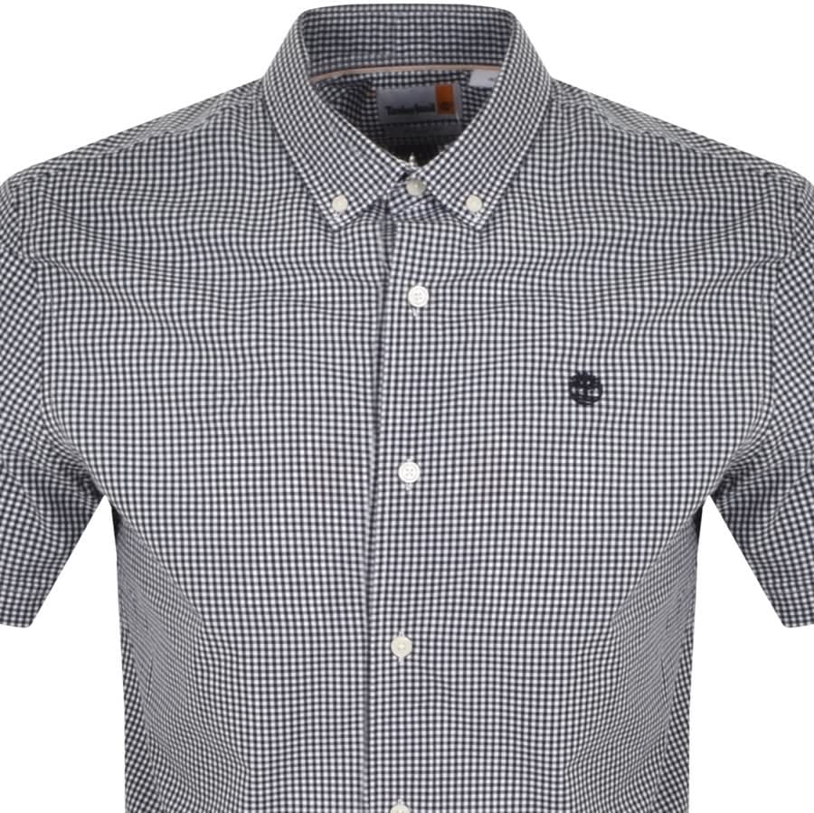 Alternative Image for ProductTimberland Short Sleeve Gingham Shirt Navy2