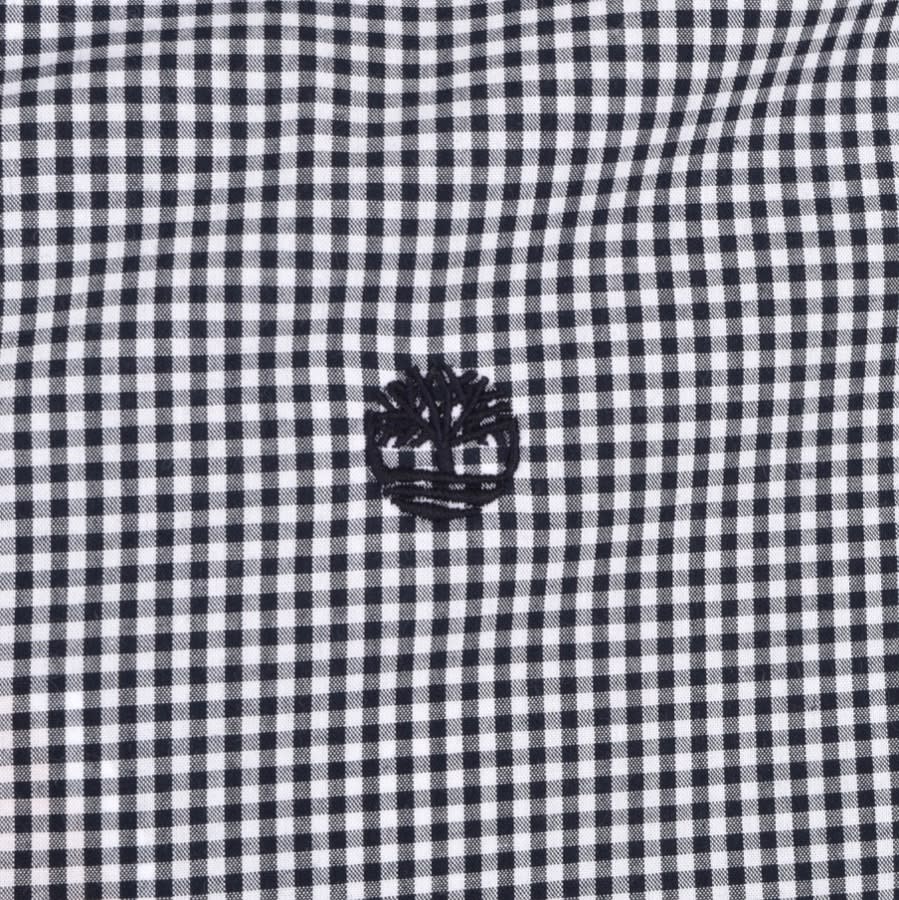 Alternative Image for ProductTimberland Short Sleeve Gingham Shirt Navy3