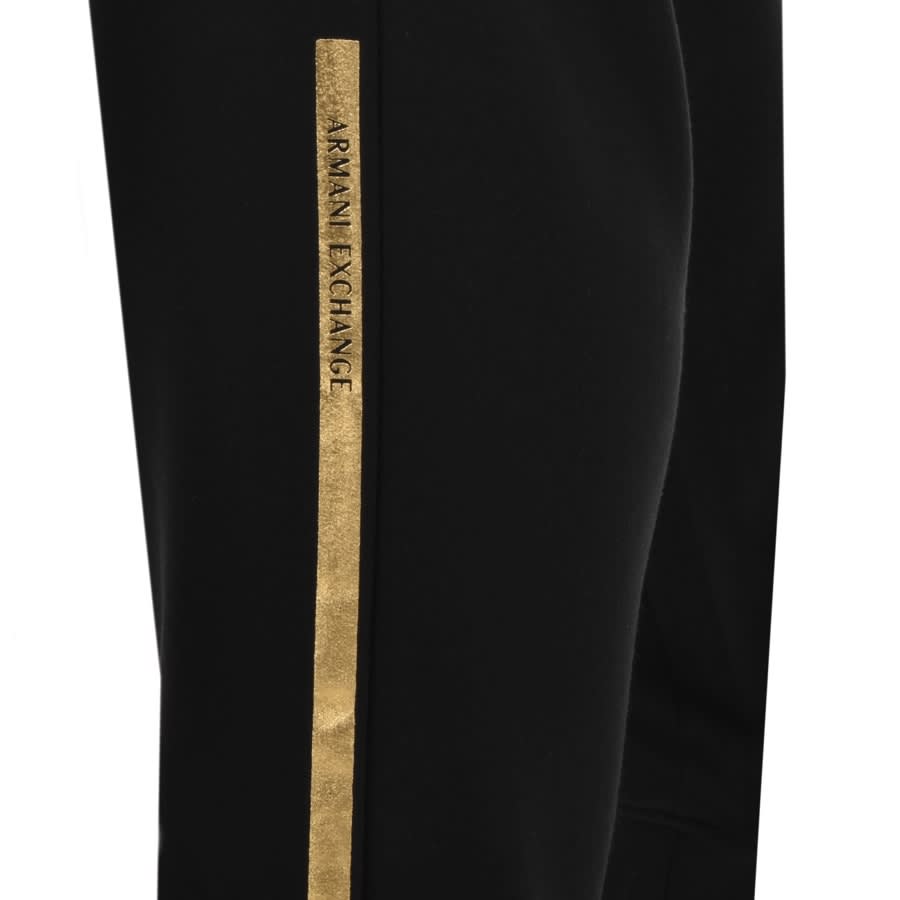 Alternative Image for ProductArmani Exchange Logo Jogging Bottoms Black3