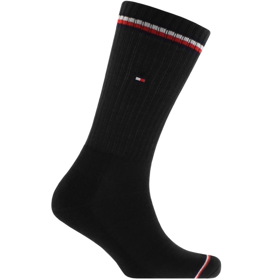 Alternative Image for ProductTommy Hilfiger Two Pack Iconic Socks Black2