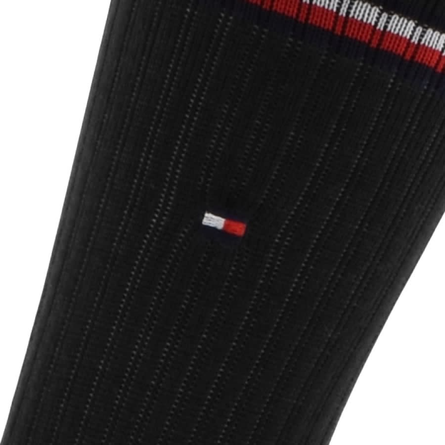 Alternative Image for ProductTommy Hilfiger Two Pack Iconic Socks Black3