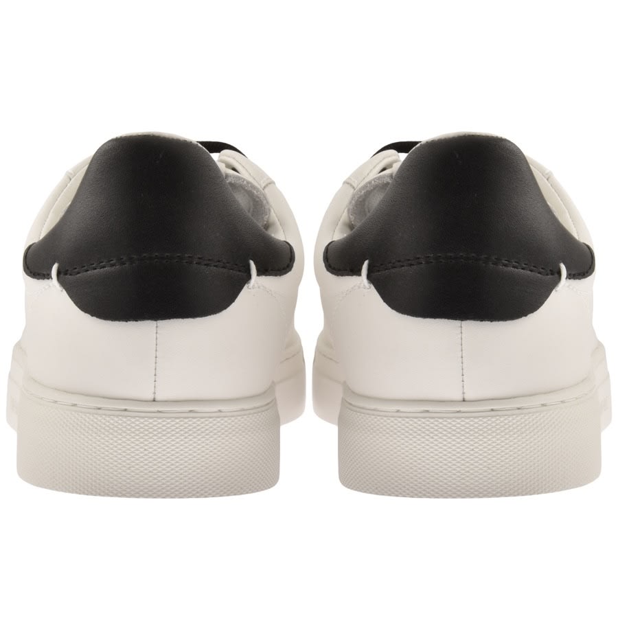 Alternative Image for ProductEmporio Armani Logo Trainers Off White2