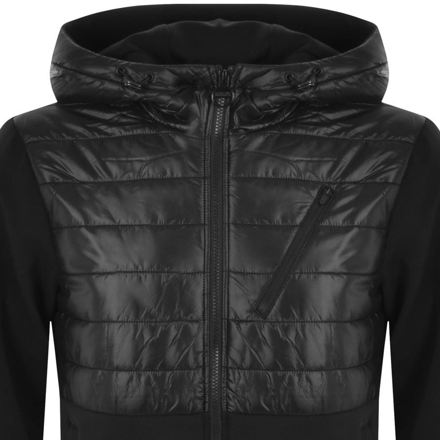 Alternative Image for ProductBarbour International Metric Hoodie Black2