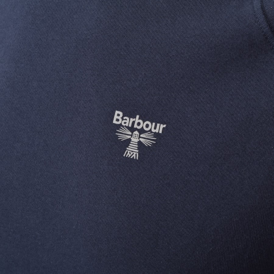 Alternative Image for ProductBarbour Beacon Crew Neck Sweatshirt Navy3