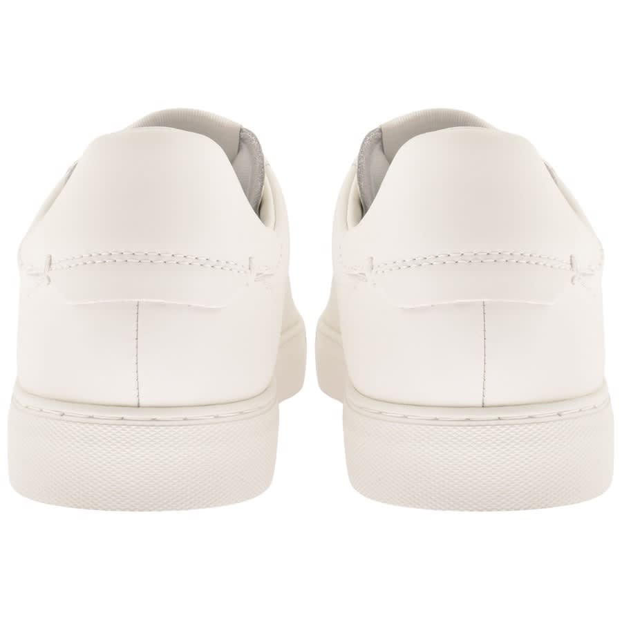 Alternative Image for ProductEmporio Armani Logo Trainers Cream2