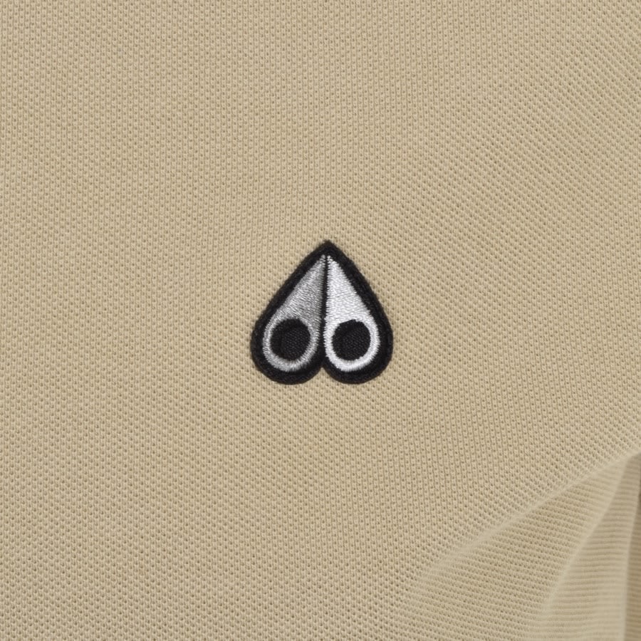 Alternative Image for ProductMoose Knuckles Short Sleeved Polo T Shirt Khaki3