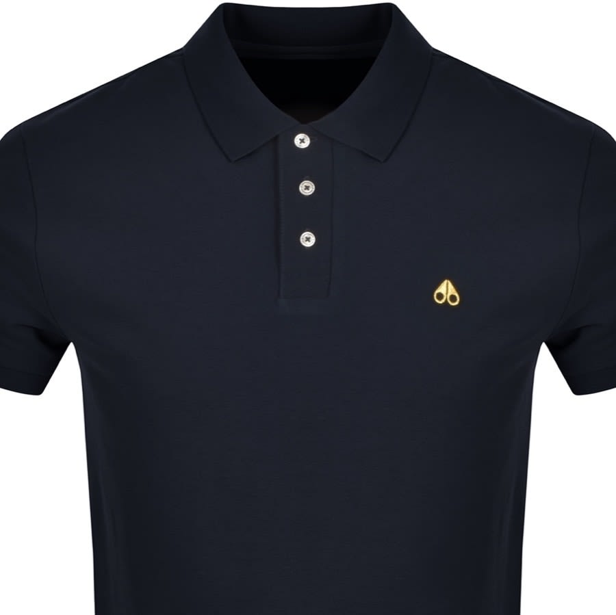 Alternative Image for ProductMoose Knuckles Short Sleeved Polo T Shirt Navy2