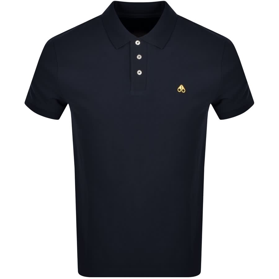 Alternative Image for ProductMoose Knuckles Short Sleeved Polo T Shirt Navy1