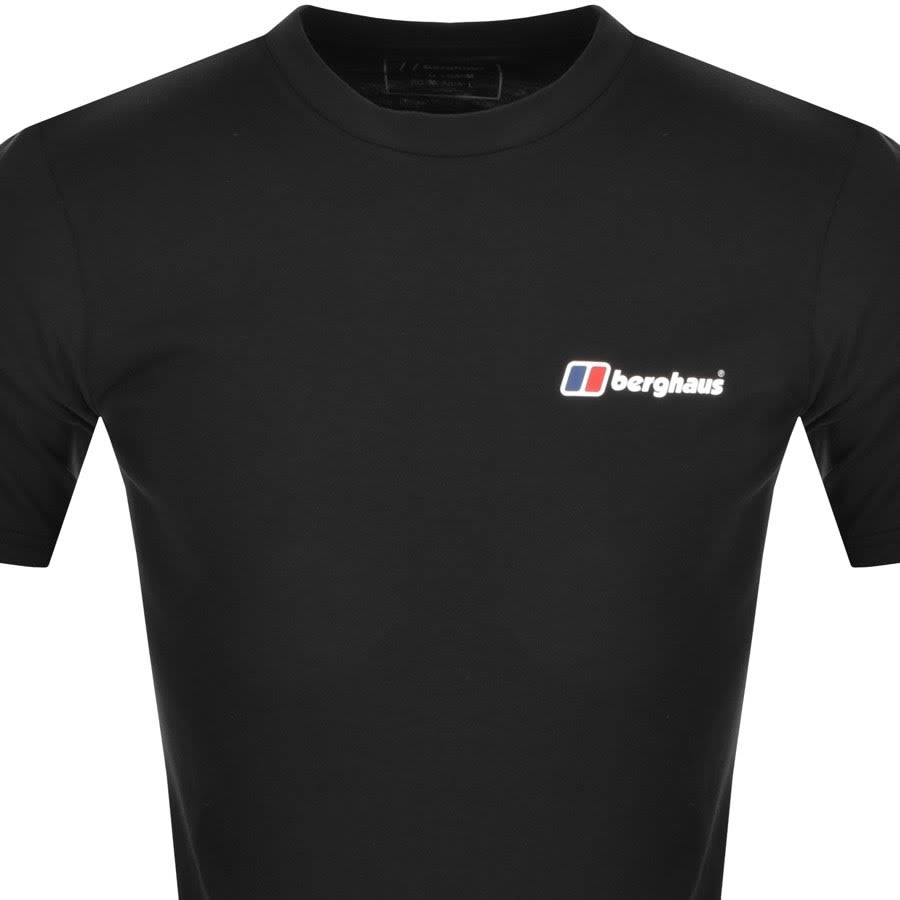 Alternative Image for ProductBerghaus Organic Logo T Shirt Black2