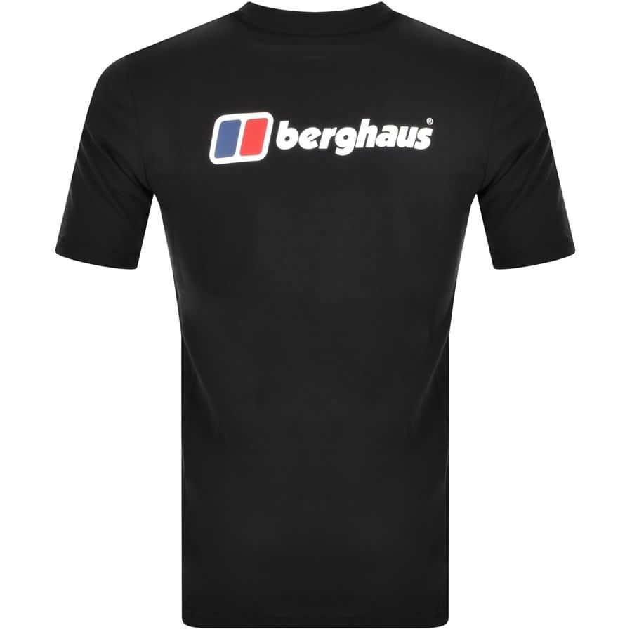 Alternative Image for ProductBerghaus Organic Logo T Shirt Black3