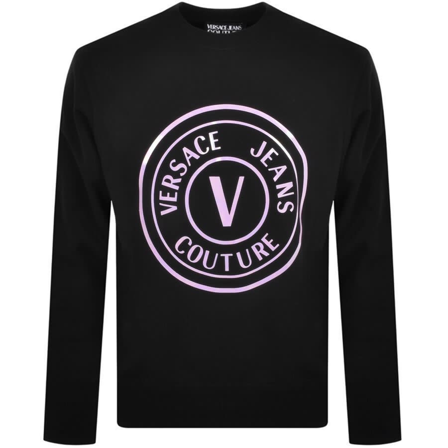 Alternative Image for ProductVersace Jeans Couture Logo Sweatshirt Black1