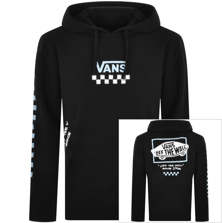 Alternative Image for ProductVans Classic Sketchy Past Hoodie Black1