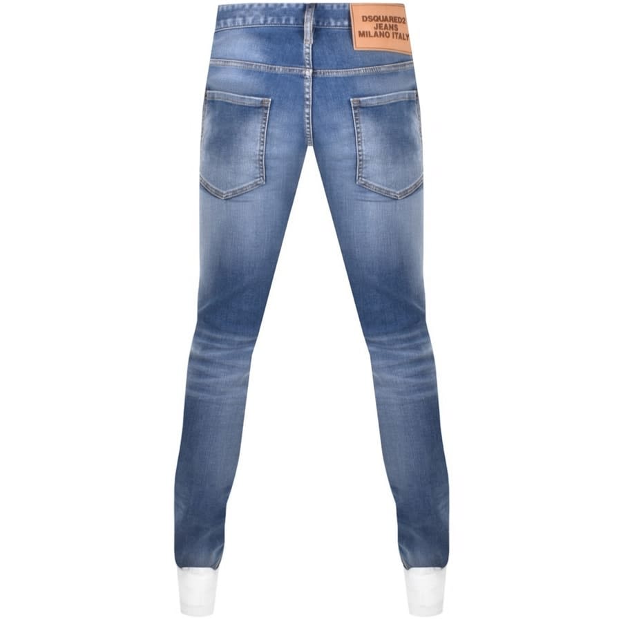 Alternative Image for ProductDSQUARED2 Super Twinky Light Wash Jeans Blue2