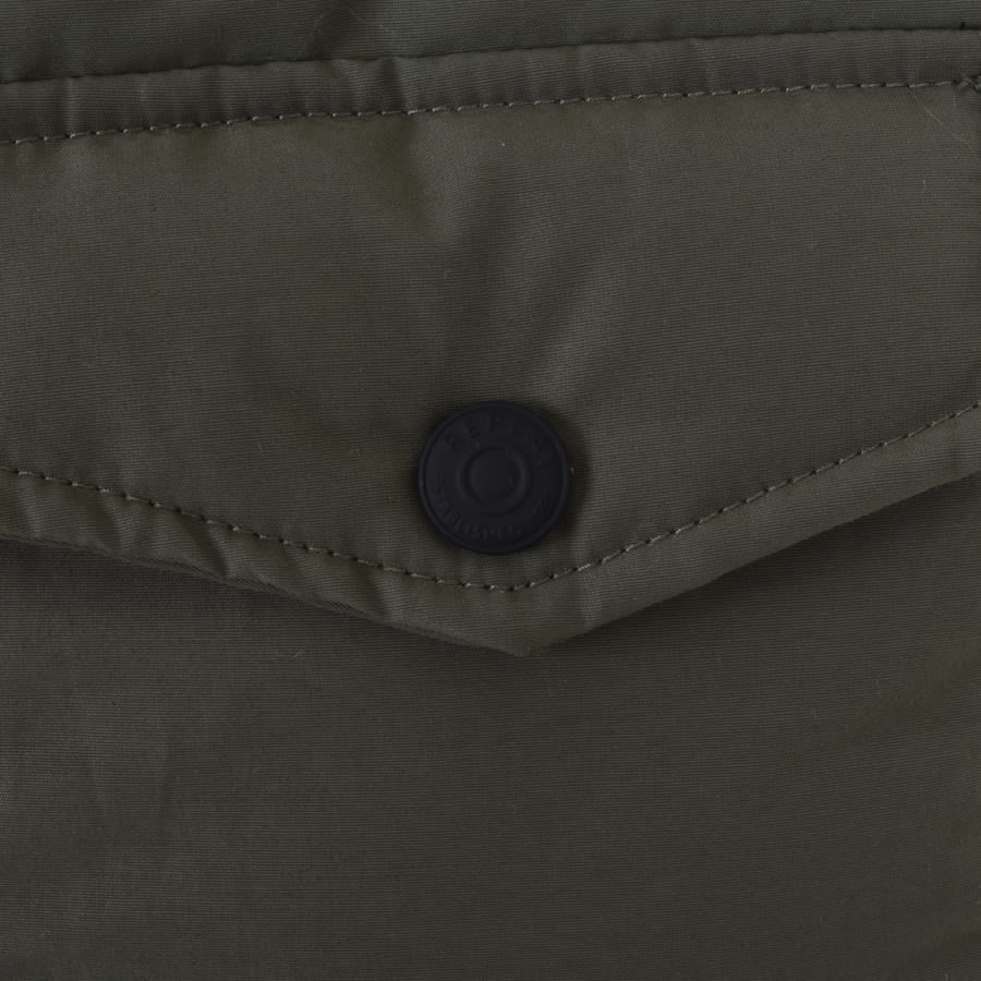 Alternative Image for ProductReplay Padded Gilet Khaki3