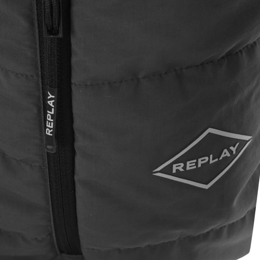 Alternative Image for ProductReplay Padded Gilet Grey3
