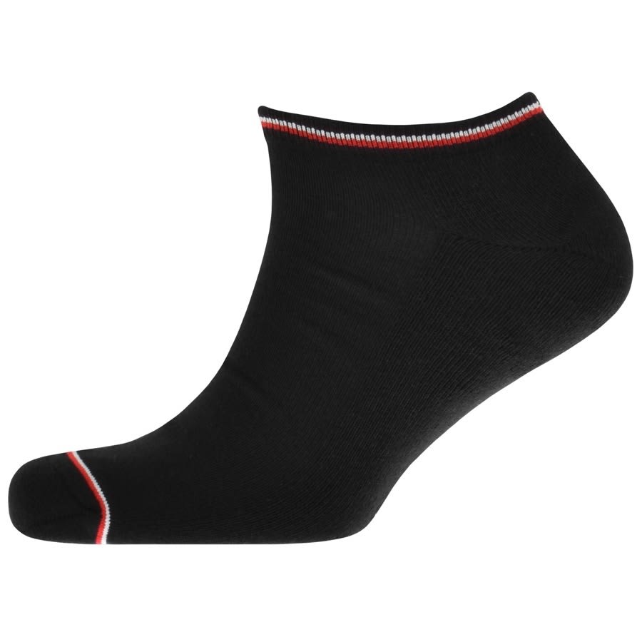Alternative Image for ProductTommy Hilfiger Two Pack Trainer Socks Black2