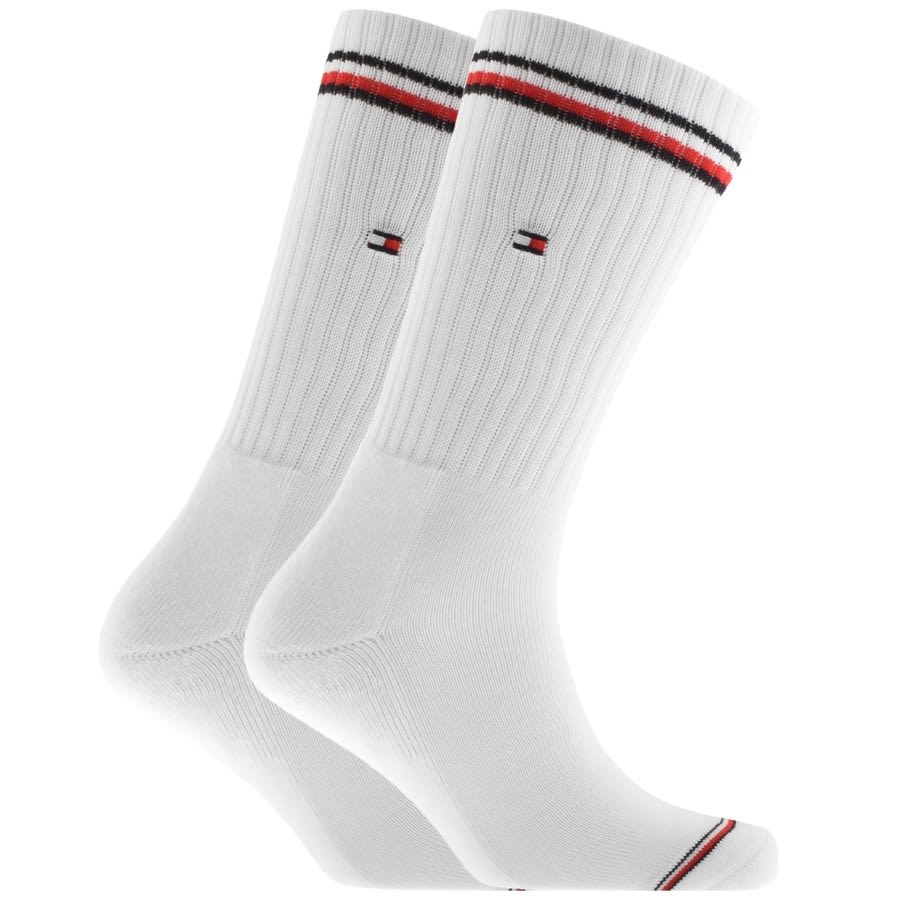 Onderdrukken Schuur Agrarisch Tommy Hilfiger Two Pack Iconic Socks White | Mainline Menswear United States