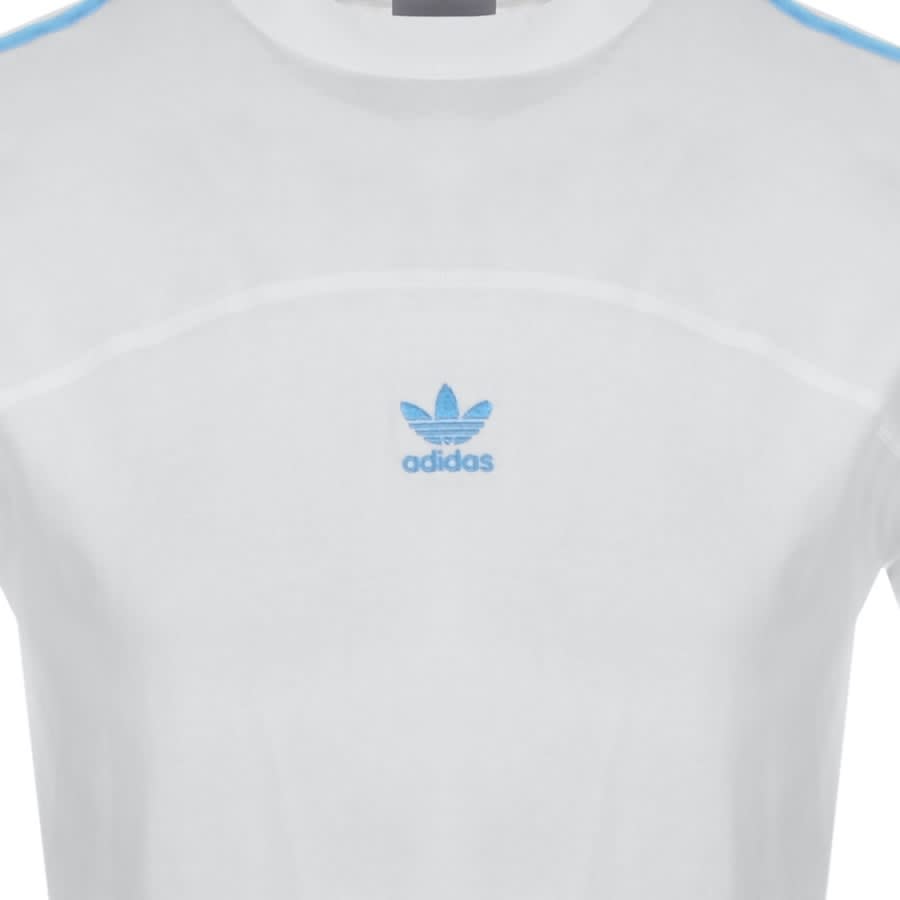 Alternative Image for Productadidas Originals 3 Stripe T Shirt White3