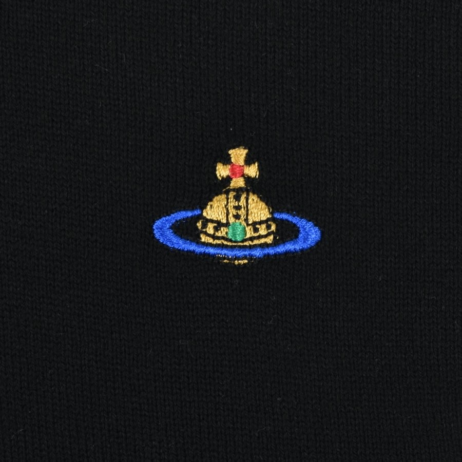 Alternative Image for ProductVivienne Westwood Knitted Polo T Shirt Black3