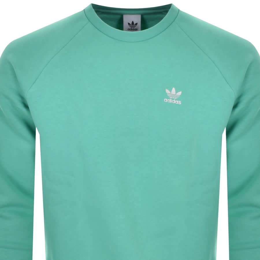 Alternative Image for Productadidas Originals Essential Sweatshirt Green2
