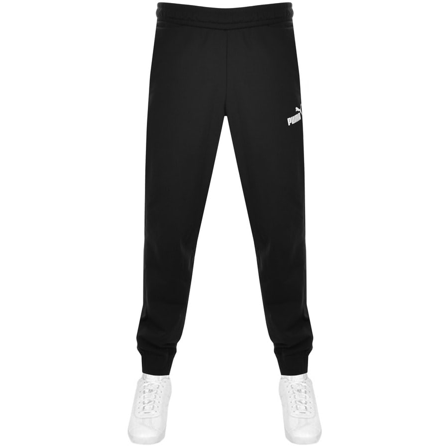 Alternative Image for ProductPuma Crew Neck Logo Tracksuit Black3