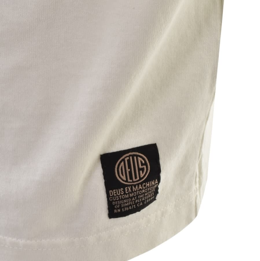 Alternative Image for ProductDeus Ex Machina Plain Military T Shirt White3