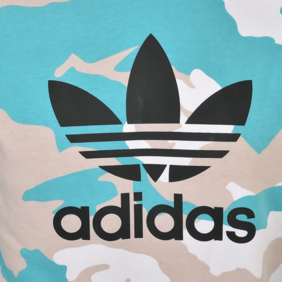 Alternative Image for Productadidas Originals Camo Hoodie Beige3