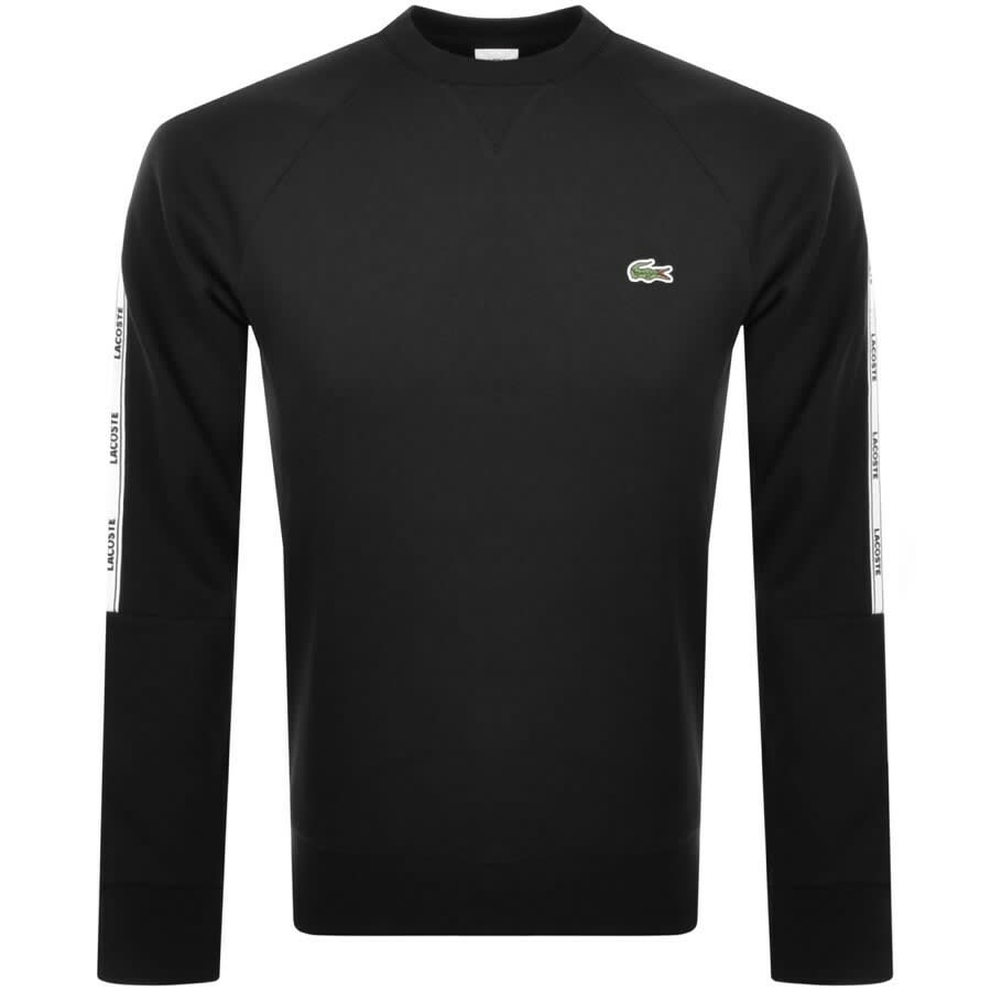 Alternative Image for ProductLacoste Crew Neck Tracksuit Black2