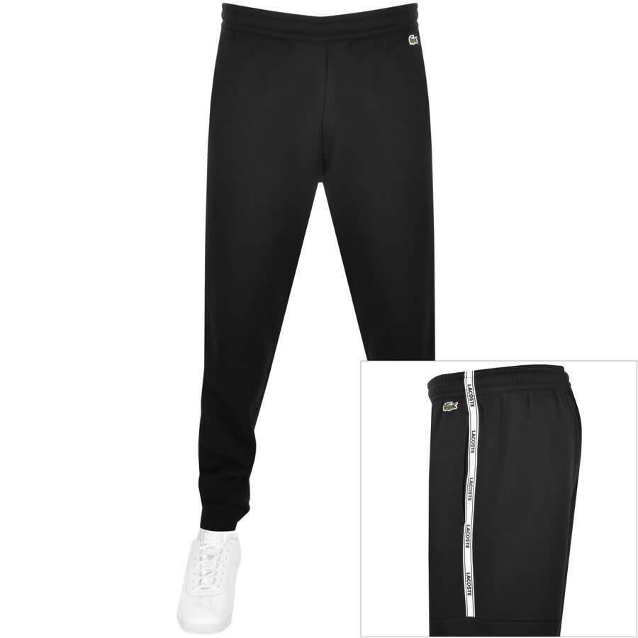 Alternative Image for ProductLacoste Crew Neck Tracksuit Black3