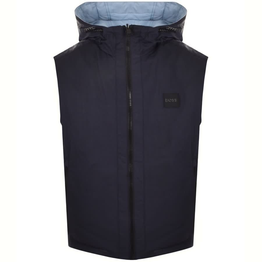 Alternative Image for ProductBOSS Camilo Reversible Gilet Navy3