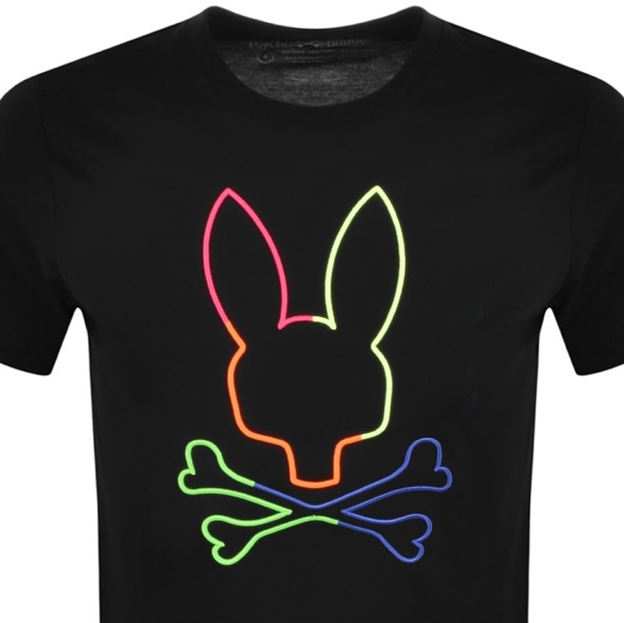 Alternative Image for ProductPsycho Bunny Leo Bunny Crew Neck T Shirt Black2