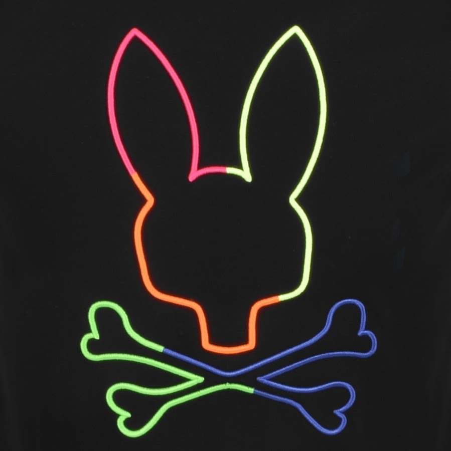 Alternative Image for ProductPsycho Bunny Leo Bunny Crew Neck T Shirt Black3