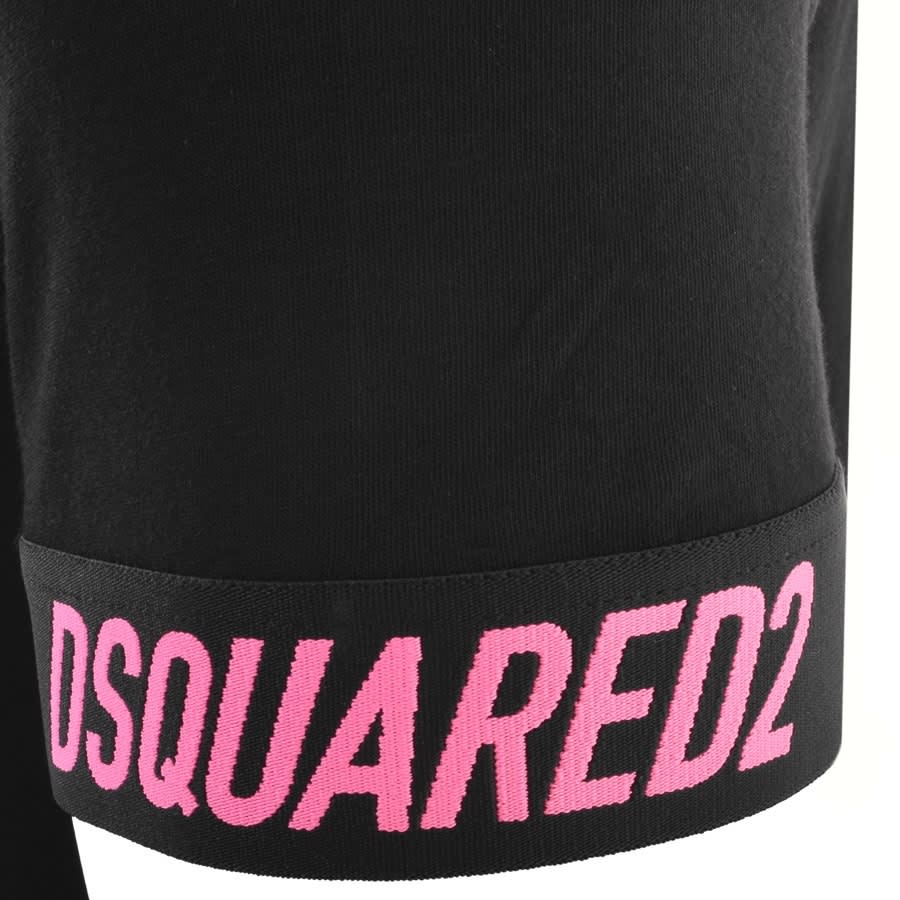 Alternative Image for ProductDSQUARED2 Logo Short Sleeved T Shirt Black3