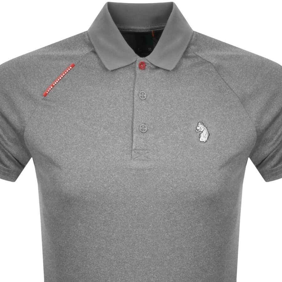 Alternative Image for ProductLuke 1977 Thomas Performance Polo T Shirt Grey2